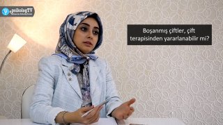 Boşanmış çiftler, çift terapisinden yararlanabilir mi